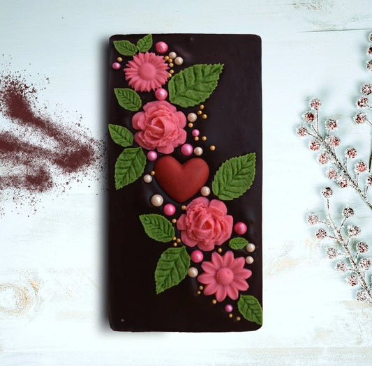 Midnight Passion Chocolate Bar - Wishful Chocolates