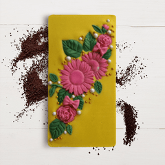 Sunny Bloom Bliss Chocolate Bar - Wishful Chocolates