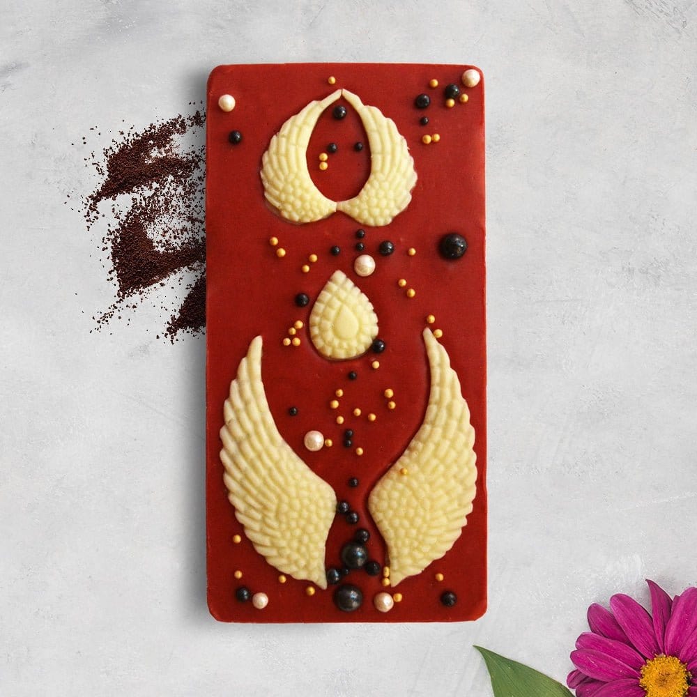 Velvet Seraphim Chocolate Bar - Wishful Chocolates